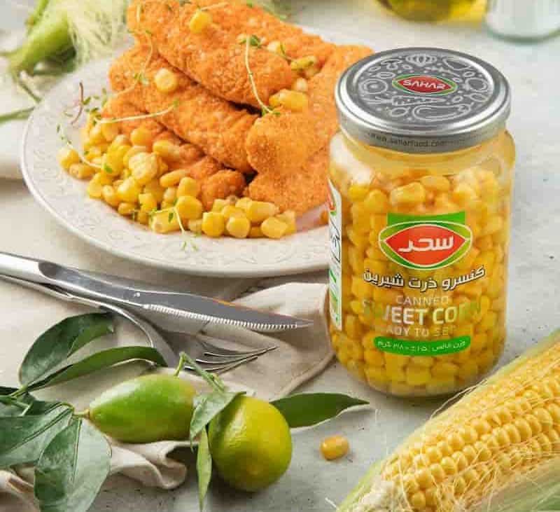 کنسرو ذرت شیرین سحر برای تهیه غذاهای متنوع